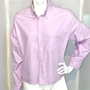 Dockers Men's Lavender Button-Down Shirt